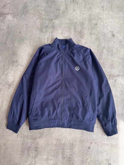 Stussy Nylon Navy Bomber Jacket