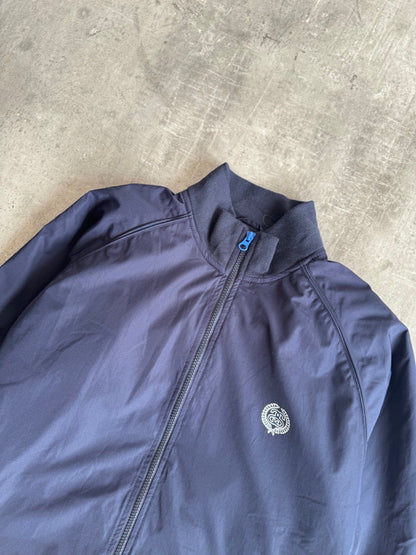 Stussy Nylon Navy Bomber Jacket