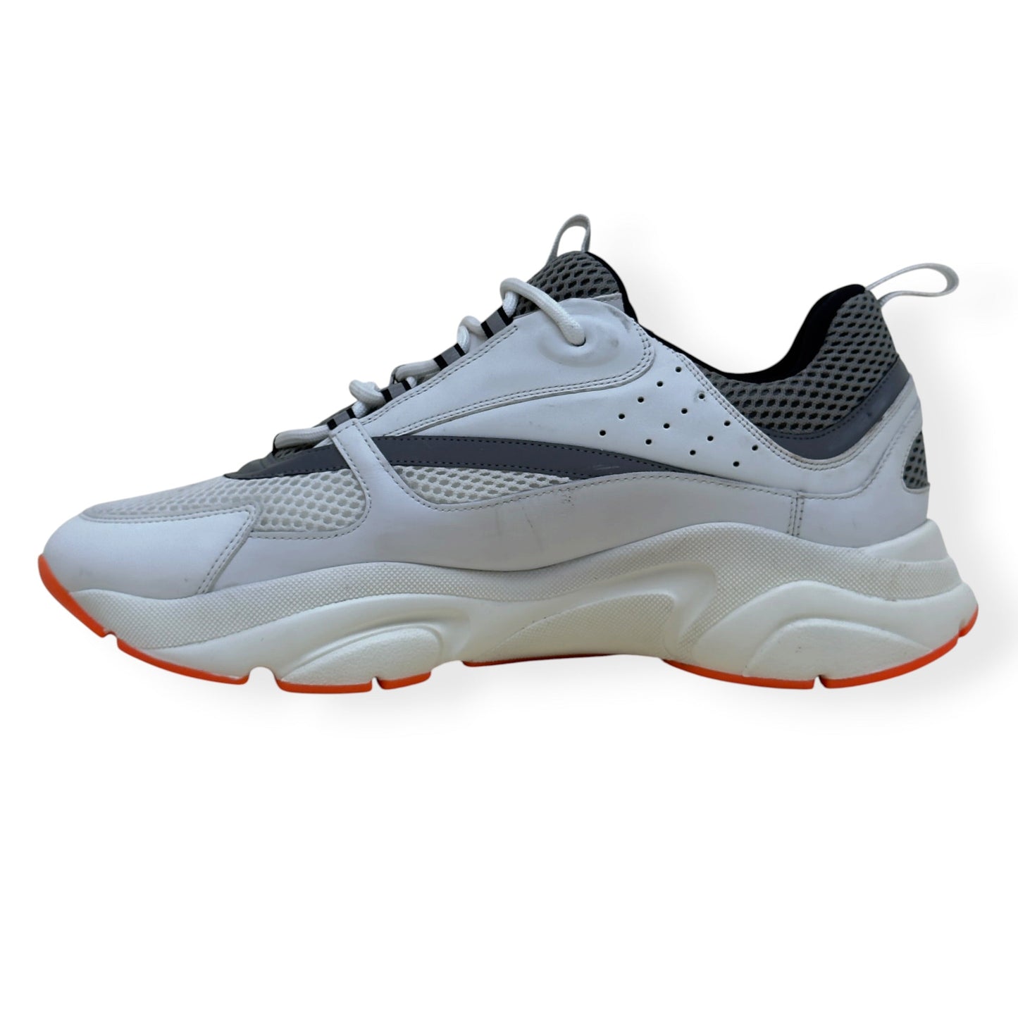 DIOR B22 SNEAKER WHITE / GREY / ORANGE UK11 | UK 11, Multicoloured