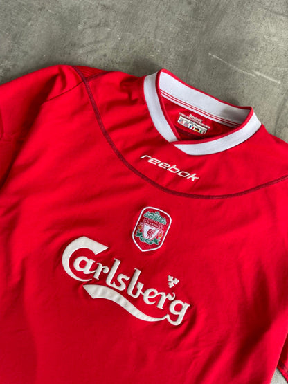 2002/2003 Reebok x Liverpool "Kewell 7" Home Football Shirt