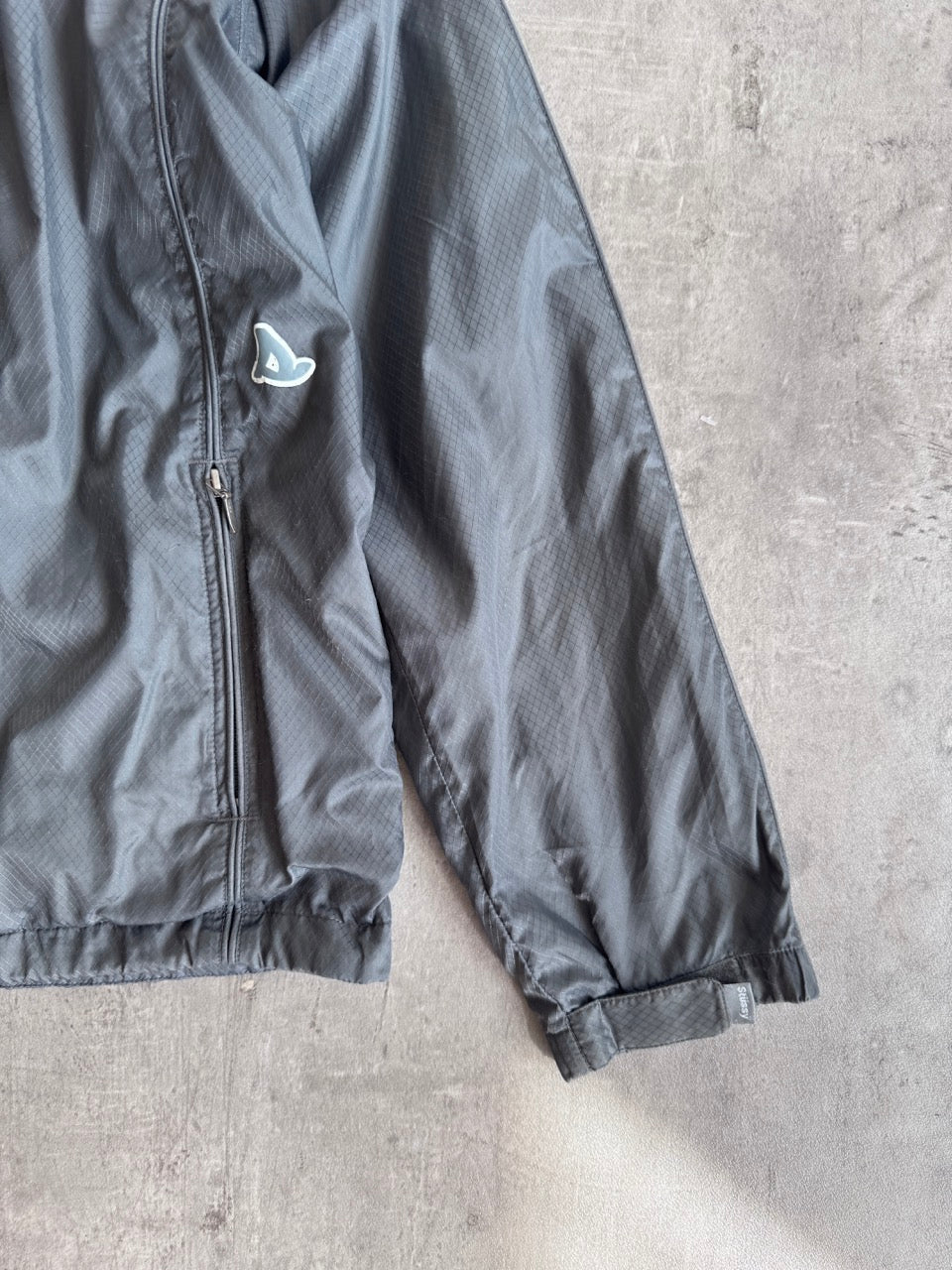 Stussy Grey Waterproof Jacket