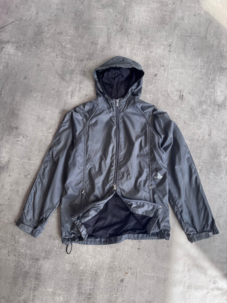 Stussy Grey Waterproof Jacket