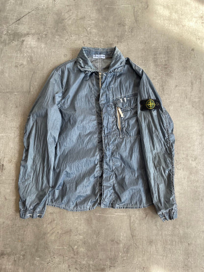S/S2010 Stone Island Grey Blue Spalmatura Jacket
