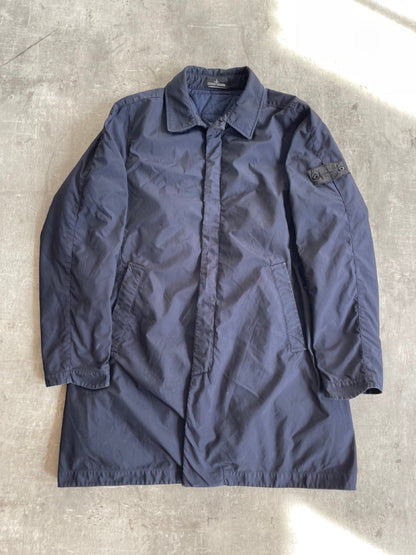 A/W2015 Stone Island Shadow Project Padded Navy Overcoat