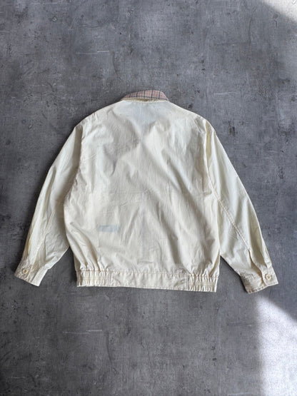 YSL Yellow Check Collar Harrington Jacket