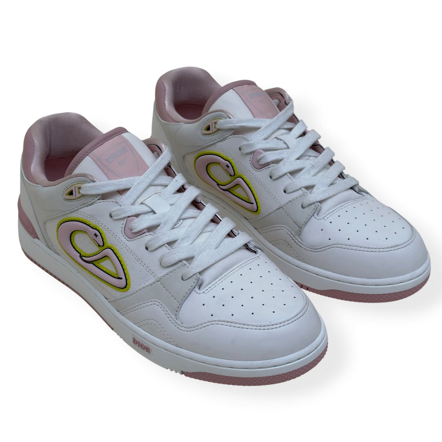 DIOR X KAWS B57 LT LNY 128/1947 SNEAKER WHITE / PINK 44 / UK10 | UK 10, Pink