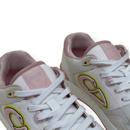 DIOR X KAWS B57 LT LNY 128/1947 SNEAKER WHITE / PINK 44 / UK10 | UK 10, Pink