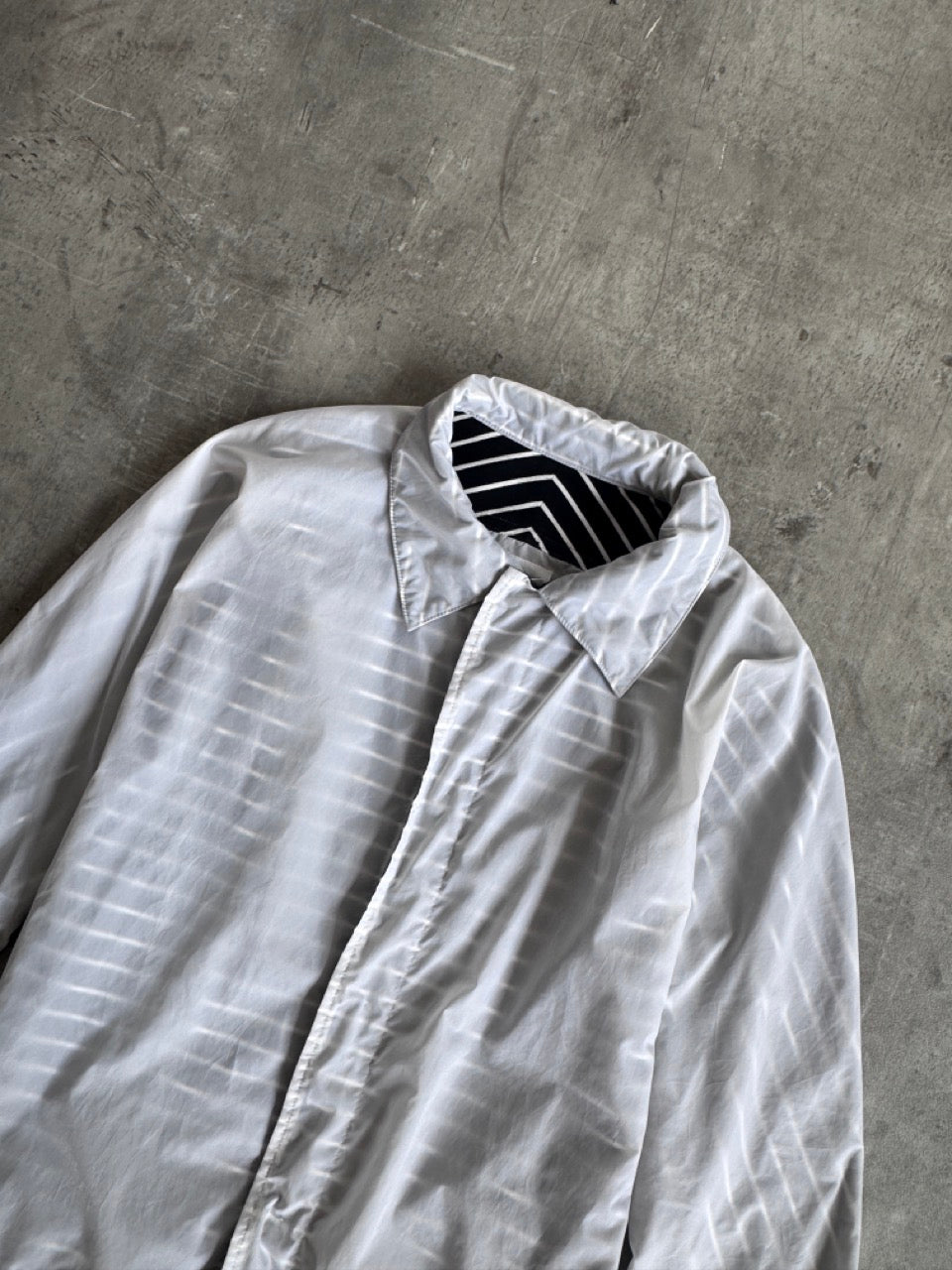 Yohji Yamamoto Sheer Stripe Jacket