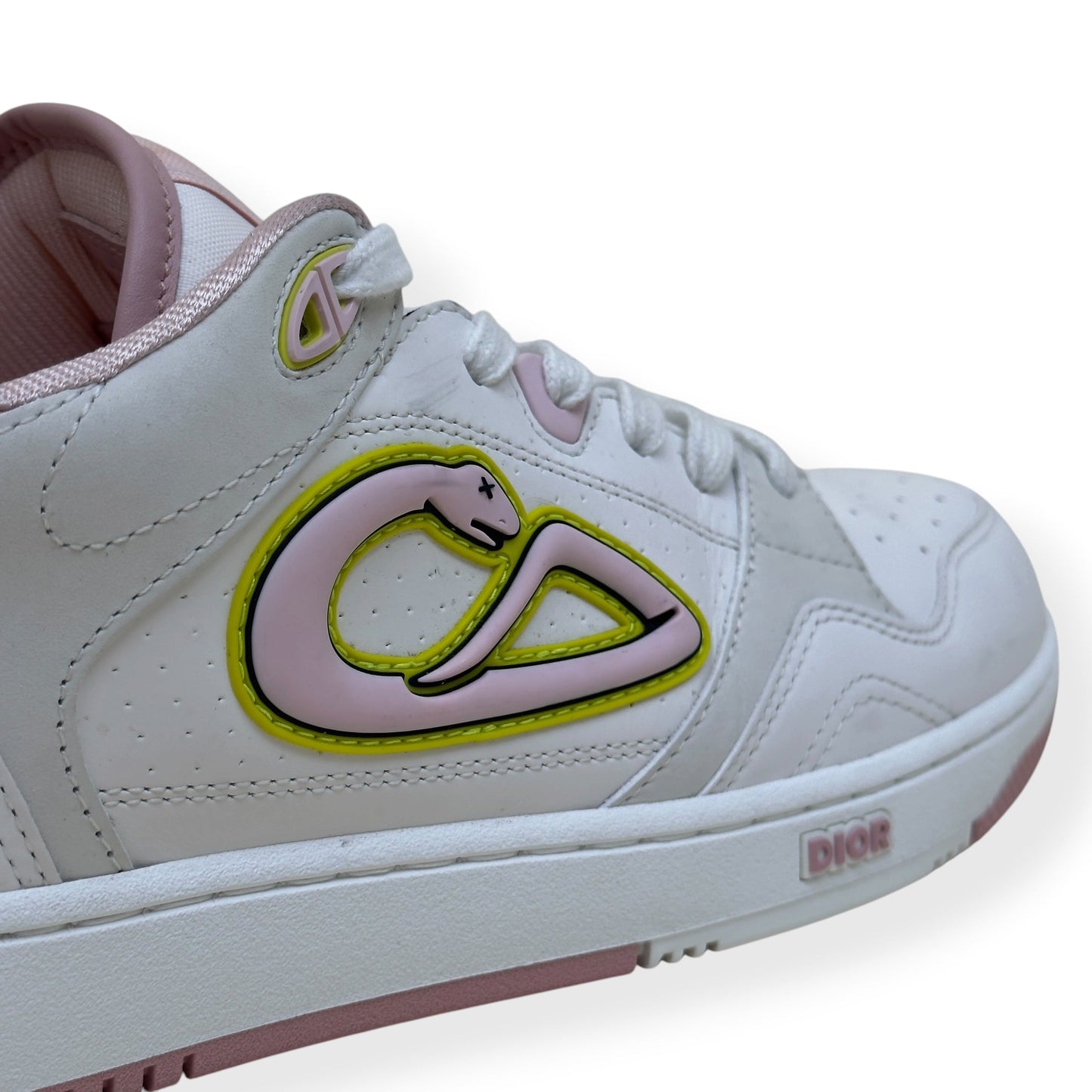 DIOR X KAWS B57 LT LNY 128/1947 SNEAKER WHITE / PINK 44 / UK10 | UK 10, Pink