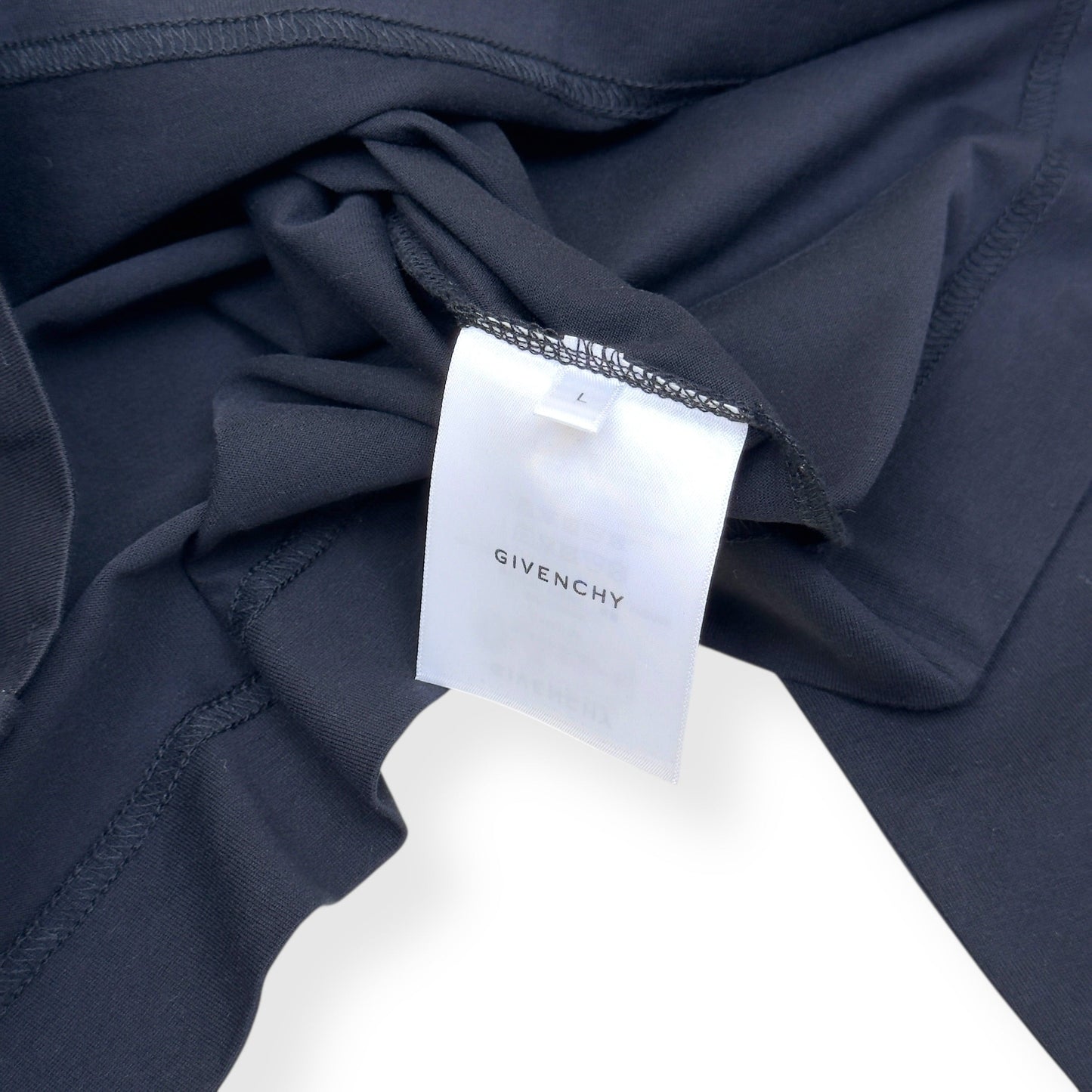 GIVENCHY DOUBLE-LAYER LONG-SLEEVE T-SHIRT BLACK L | Large, Black