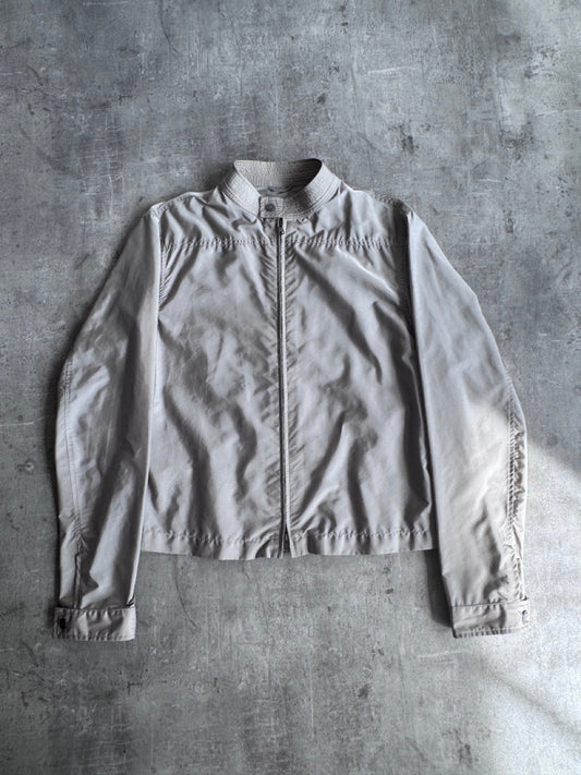 2001 Gucci Tom Ford Sheer Khaki Moto Jacket