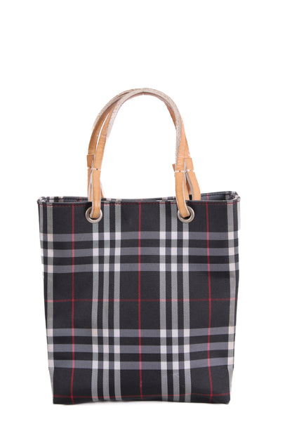 Burberry Nova Check Mini Bag Black/ White | O/S, Multicoloured