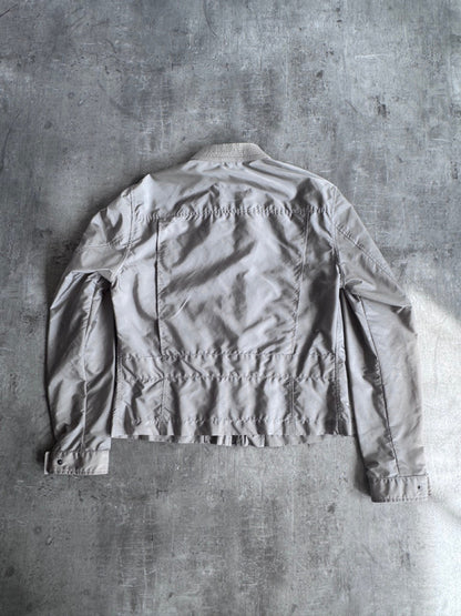 2001 Gucci Tom Ford Sheer Khaki Moto Jacket