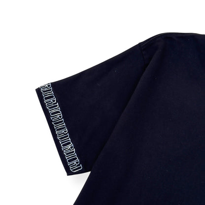 DIOR LOGO-EMBROIDERED COTTON T-SHIRT BLACK L | Large, Black