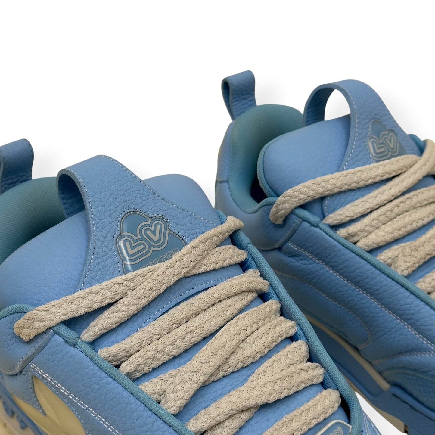 LOUIS VUITTON LV SKATE SNEAKER BABY BLUE UK9 | UK 9, Blue