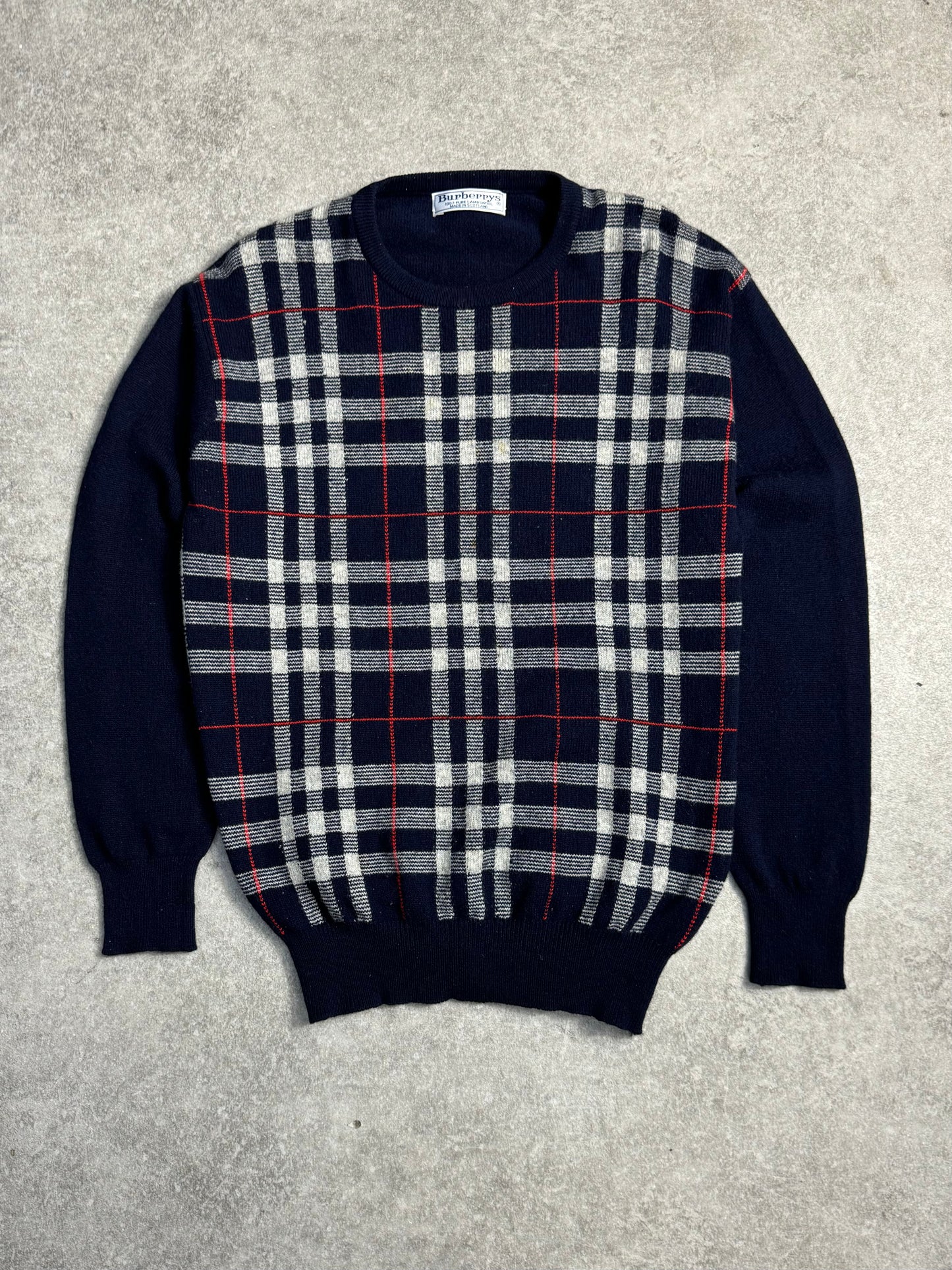 Burberry Nova Check Knitted Sweater