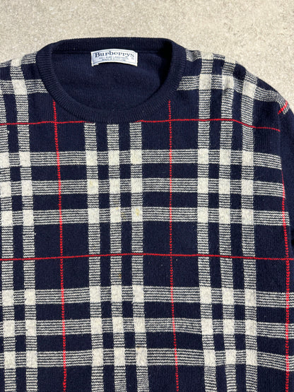 Burberry Nova Check Knitted Sweater