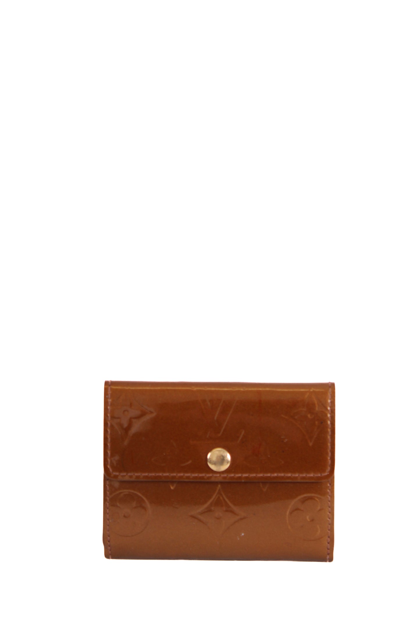 Louis Vuitton Monogram Vernis Coin Wallet Bronze | O/S, Bronze