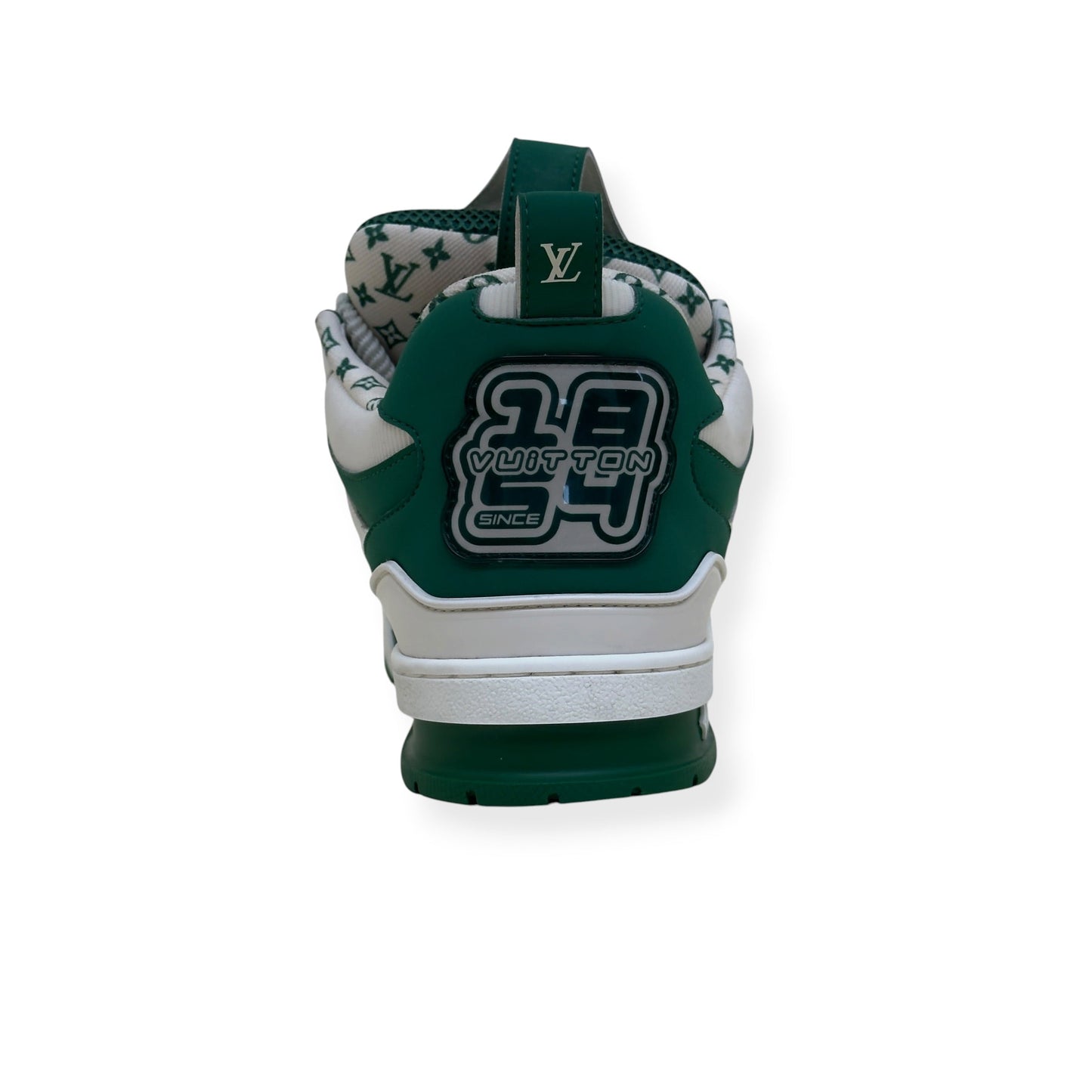 LOUIS VUITTON LV SKATE SNEAKER GREEN / WHITE UK9 | UK 9, Green