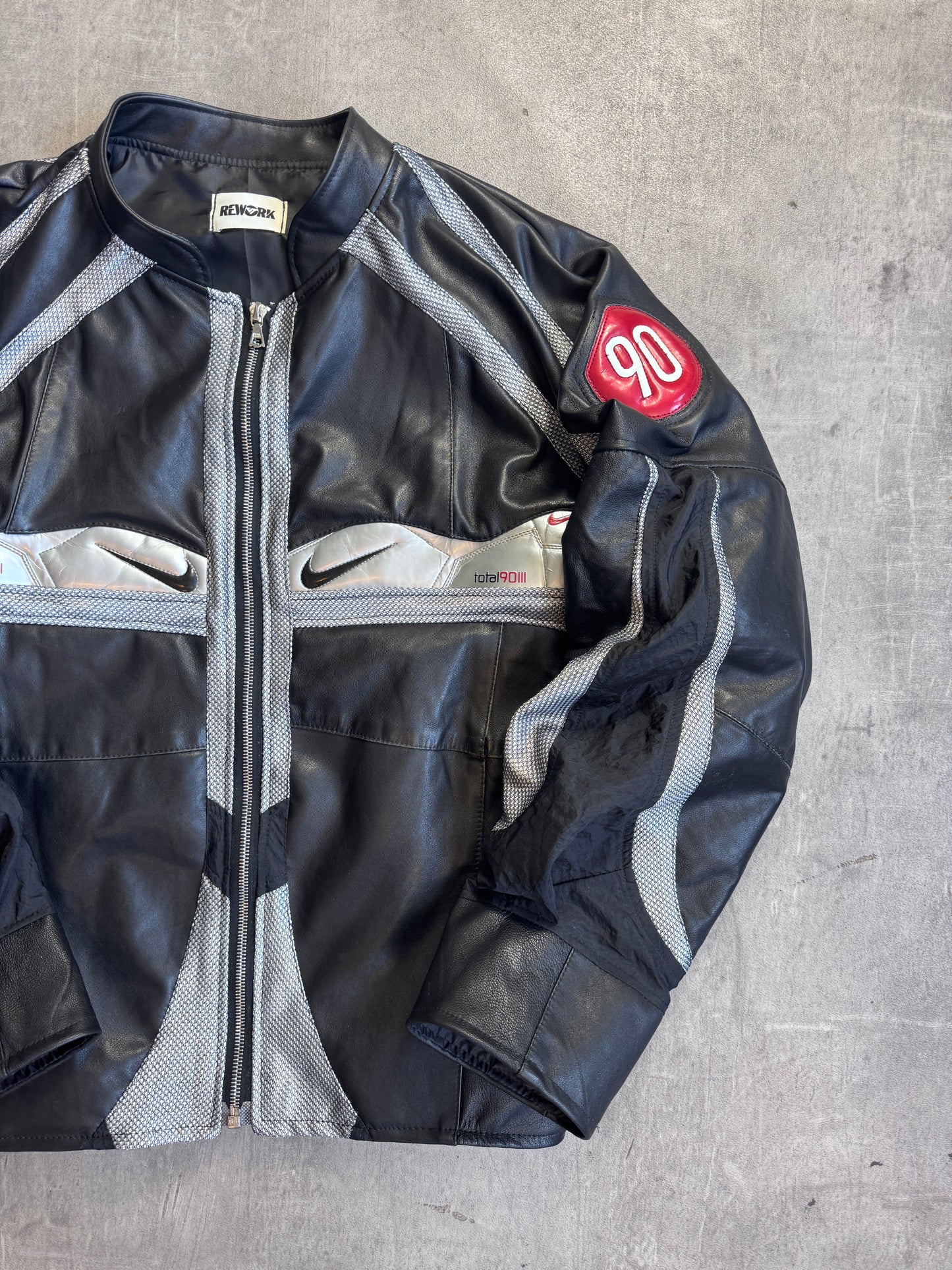 VT Rework : Total 90 Reworked Trainer Leather Jacket