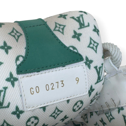 LOUIS VUITTON LV SKATE SNEAKER GREEN / WHITE UK9 | UK 9, Green