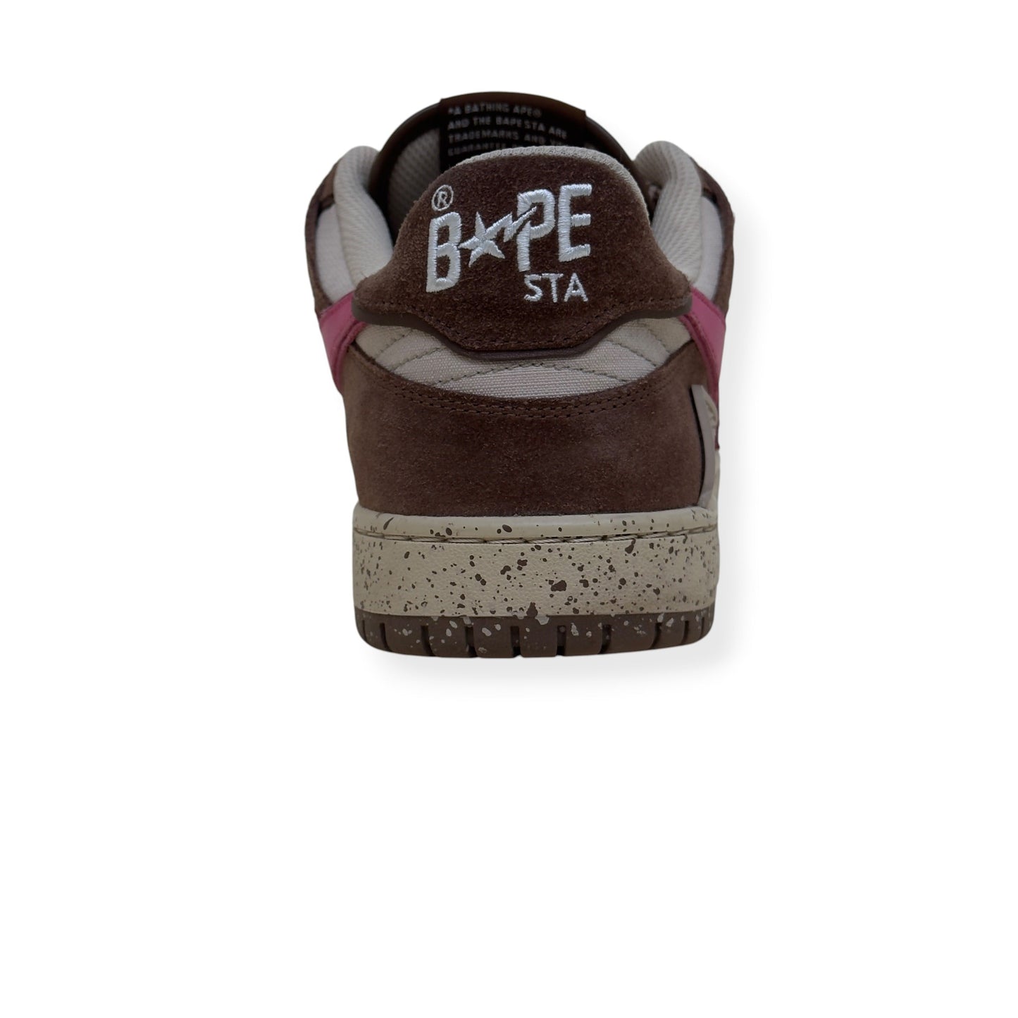 A BATHING APE BAPE SK8 STA SNEAKER BROWN / PINK UK10 | UK 10, Brown