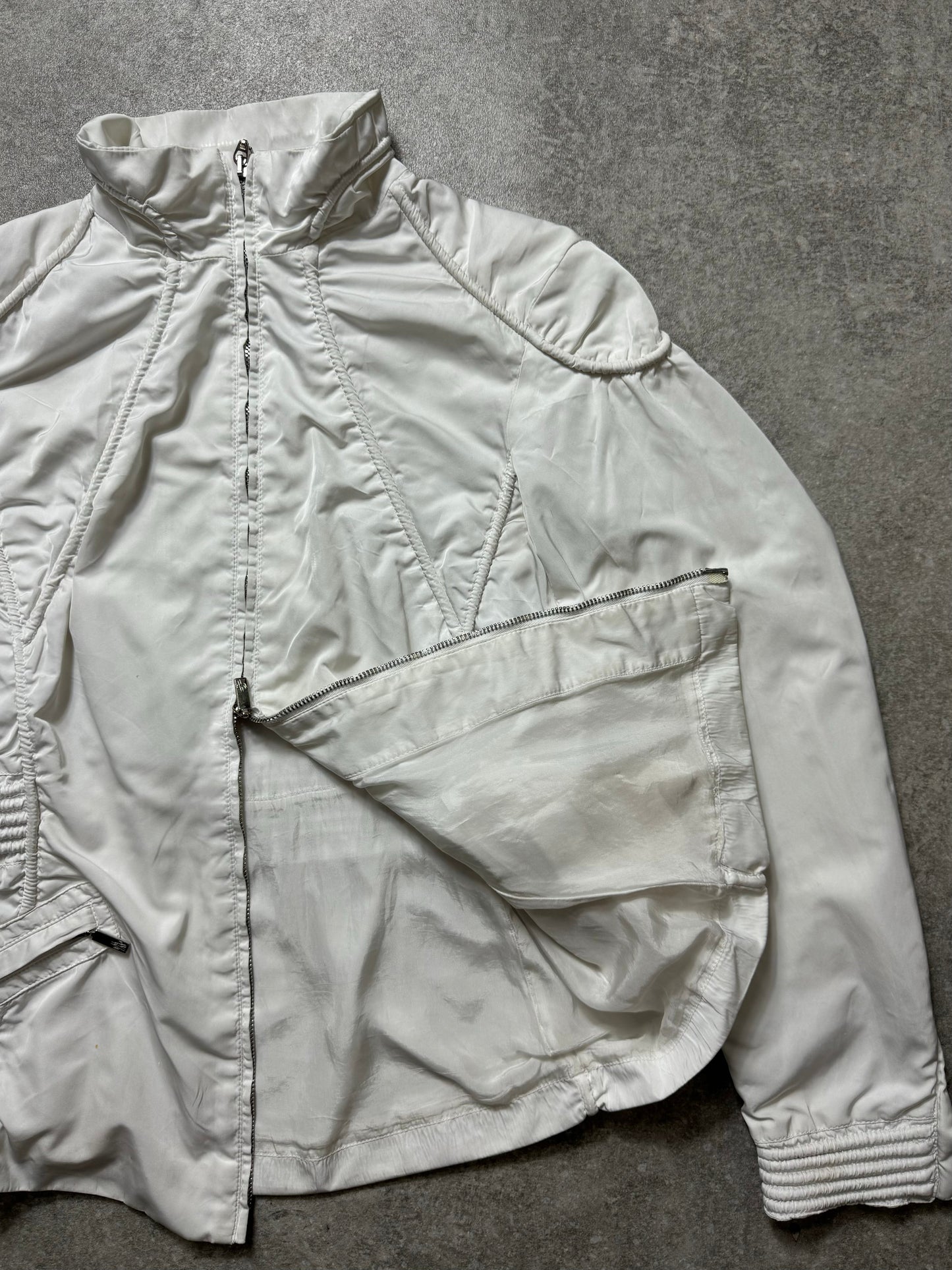 Moncler Pipping Detail Technical Nylon Jacket