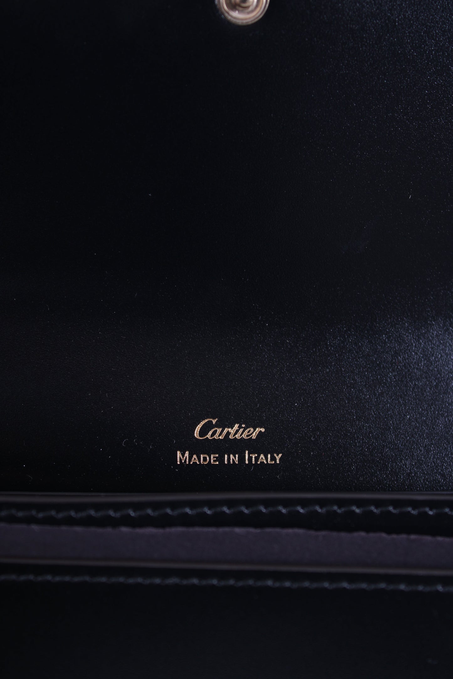 Cartier Wallet C de Cartier Purse Black | O/S, Black