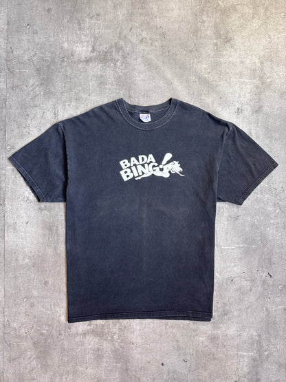 2000's Sopranos Bada Bing Graphic Logo Tee