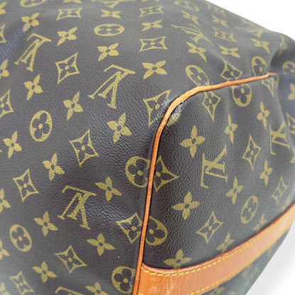 LOUIS VUITTON MONOGRAM CANVAS  KEEPALL BANDOULIERE BROWN 55 | O/S, Brown