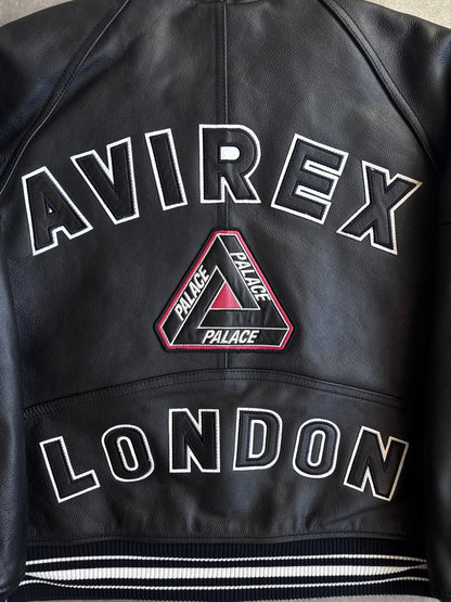 F/W17 Palace x Avirex American Classics Leather Bomber Jacket
