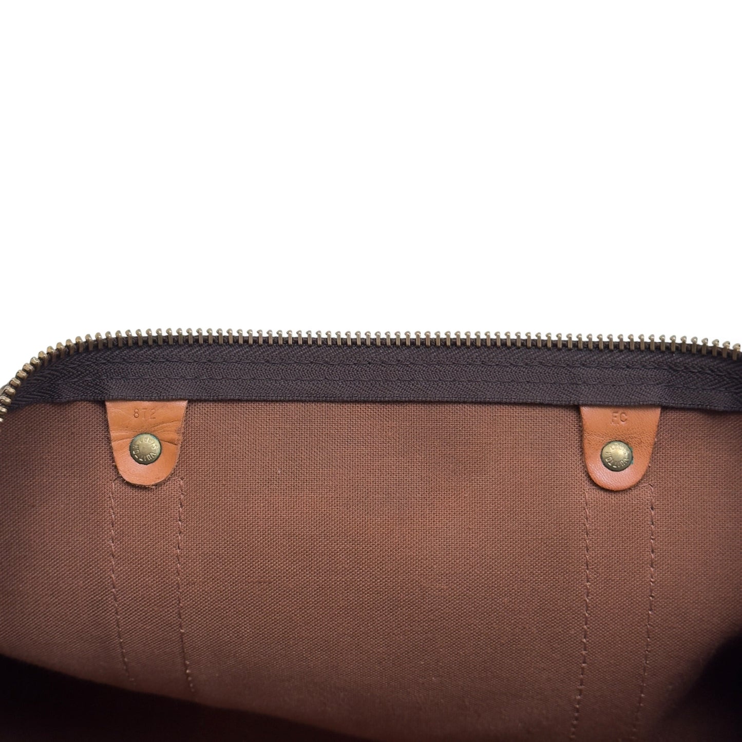 LOUIS VUITTON MONOGRAM CANVAS  KEEPALL BANDOULIERE BROWN 55 | O/S, Brown