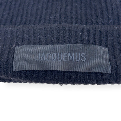 JACQUEMUS ALPACA KNIT BEANIE BLACK O/S | O/S, Black
