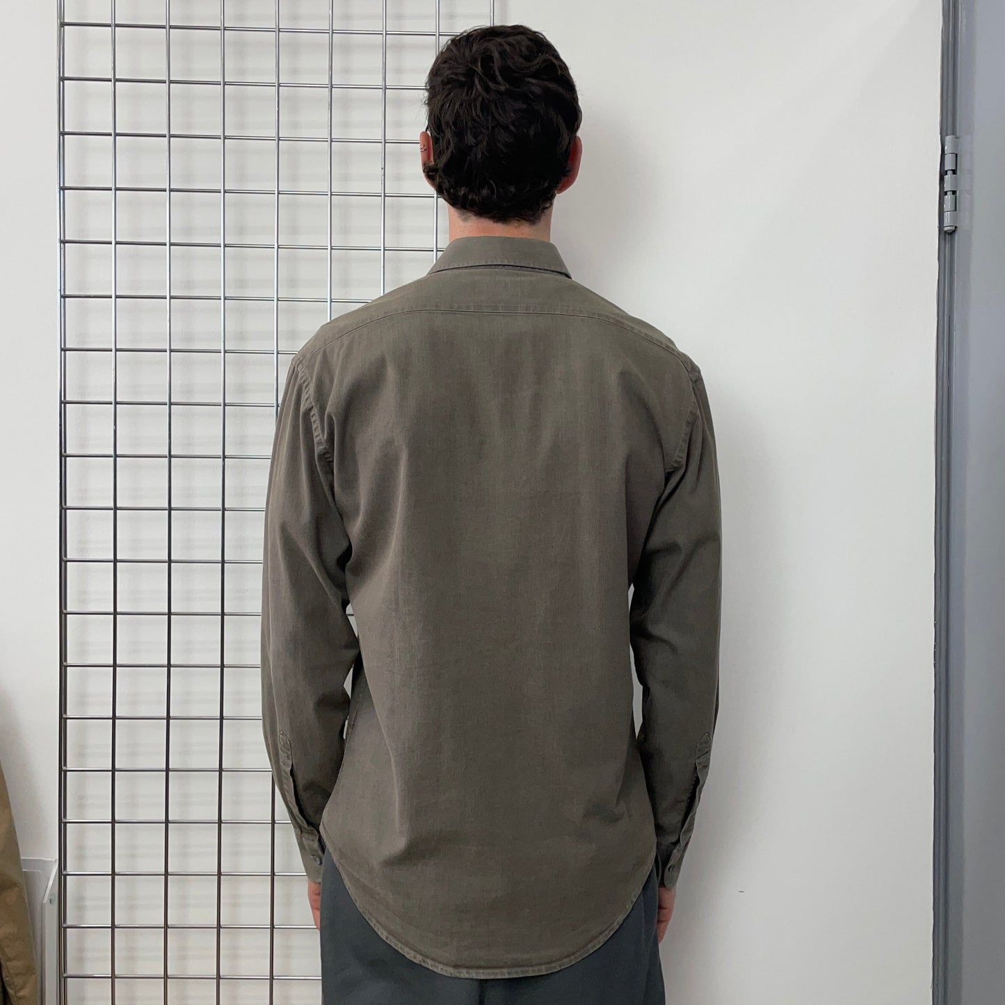 Armani Jeans Brown 90s Pocket Shirt | X-Large, Brown