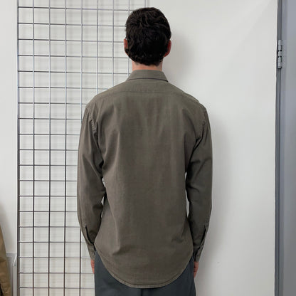 Armani Jeans Brown 90s Pocket Shirt | X-Large, Brown