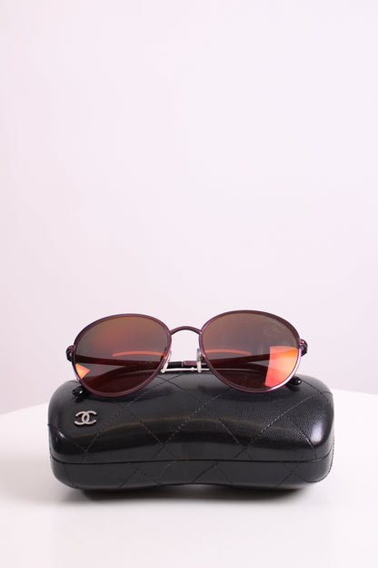 Chanel Chanel Pantos Sunglasses Purple | O/S, Purple