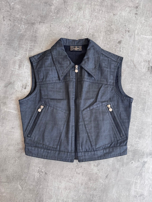 Fendi Zucca Coated Gilet SC: 5782