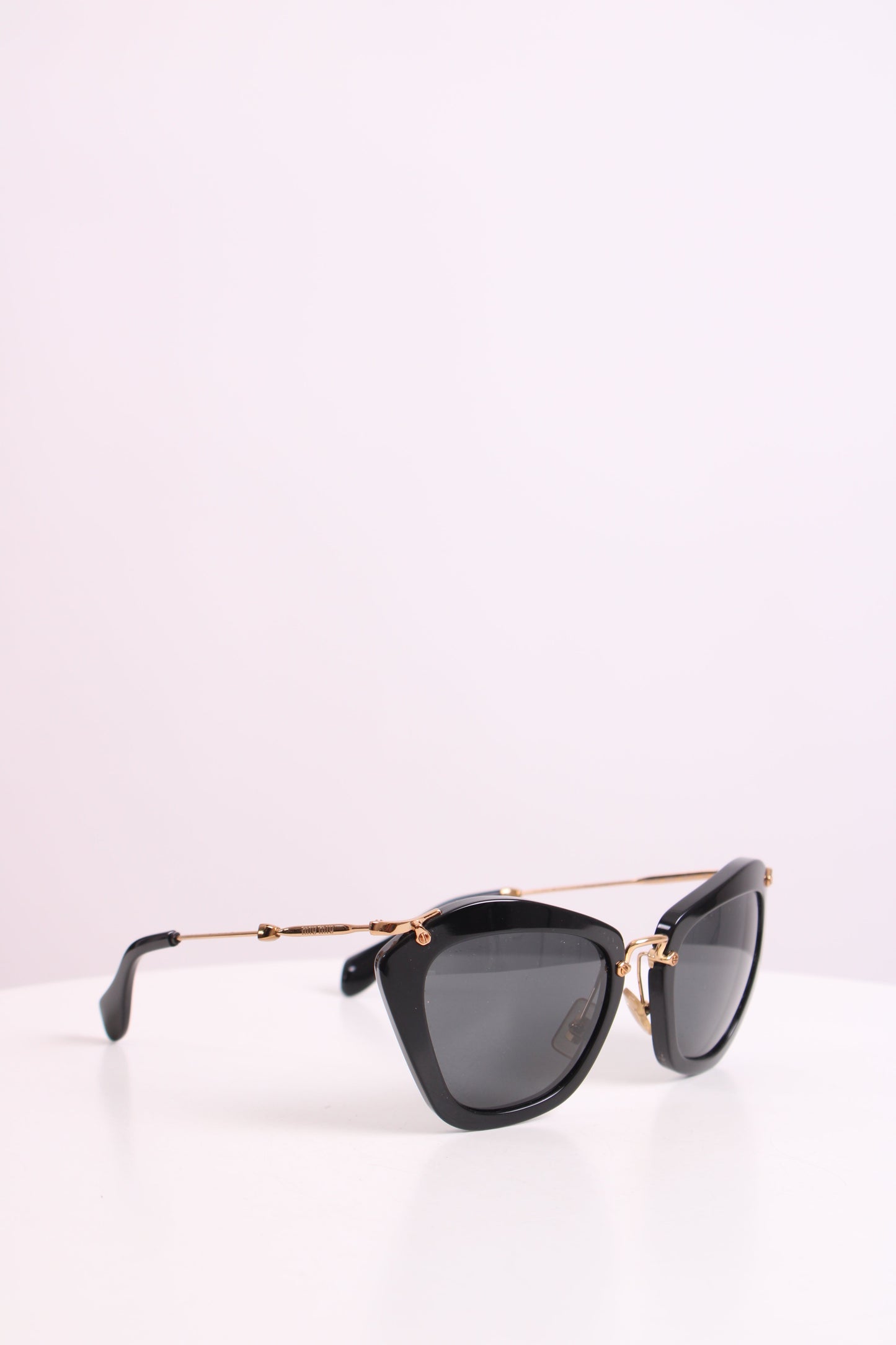 Miu Miu Cat Eye Sunglasses Black | O/S, Black