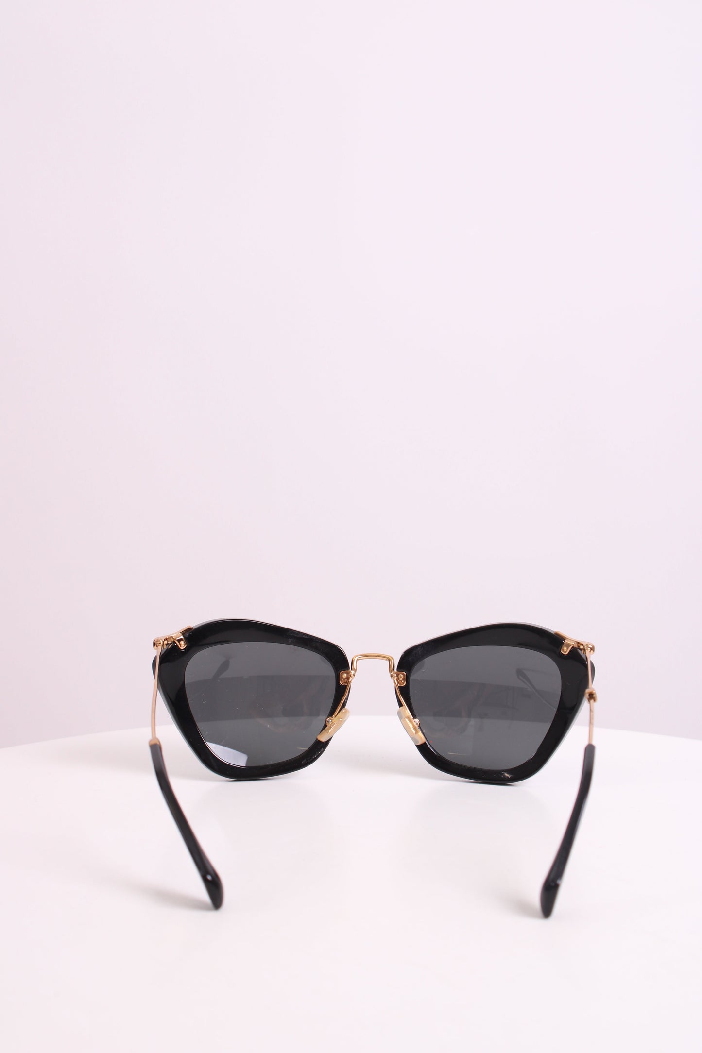 Miu Miu Cat Eye Sunglasses Black | O/S, Black