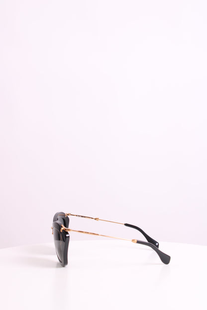 Miu Miu Cat Eye Sunglasses Black | O/S, Black