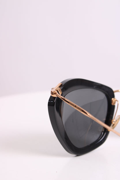 Miu Miu Cat Eye Sunglasses Black | O/S, Black