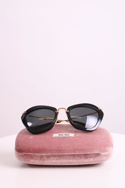 Miu Miu Cat Eye Sunglasses Black | O/S, Black