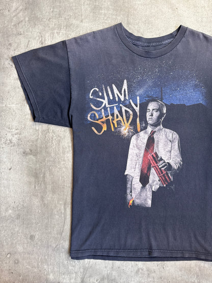 2000's Slim Shady Eminem Faded Graphic Tee