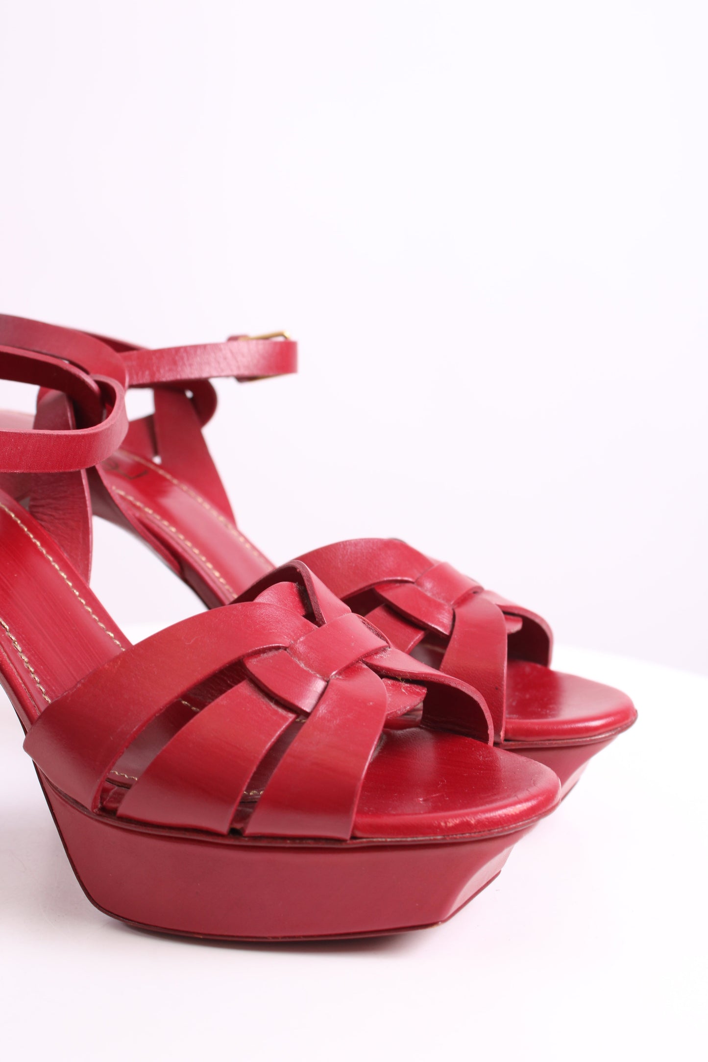 Yves Saint Laurent Tribute 75 Heels Red 38 | O/S, Red