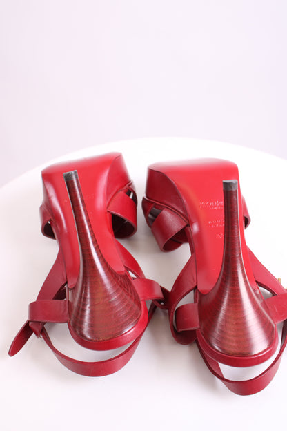 Yves Saint Laurent Tribute 75 Heels Red 38 | O/S, Red