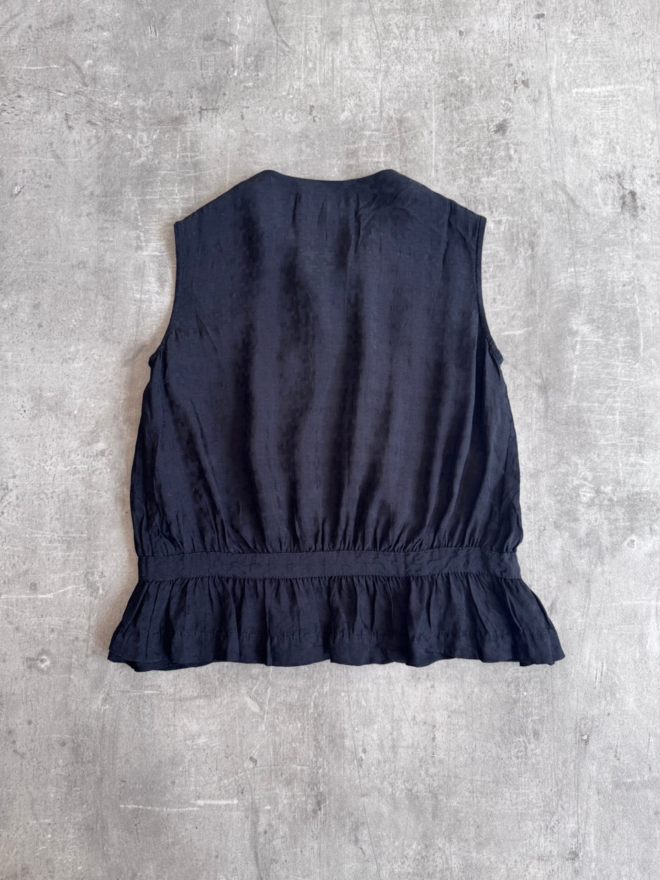 Comme Des Garçons Button Detail Blouse