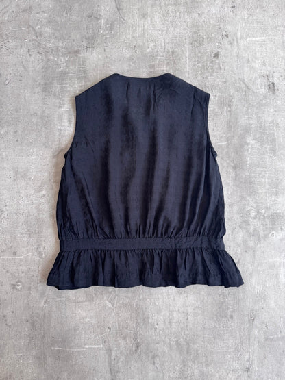 Comme Des Garçons Button Detail Blouse