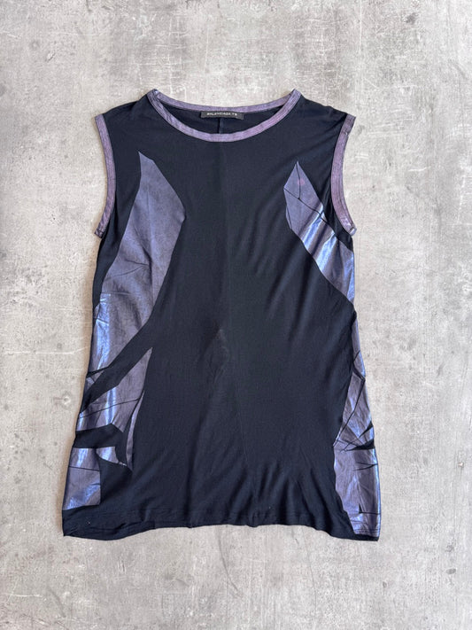 Balenciaga Metallic Tank Top