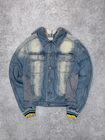 D&G 'Reggae 76' Denim Hooded Jacket