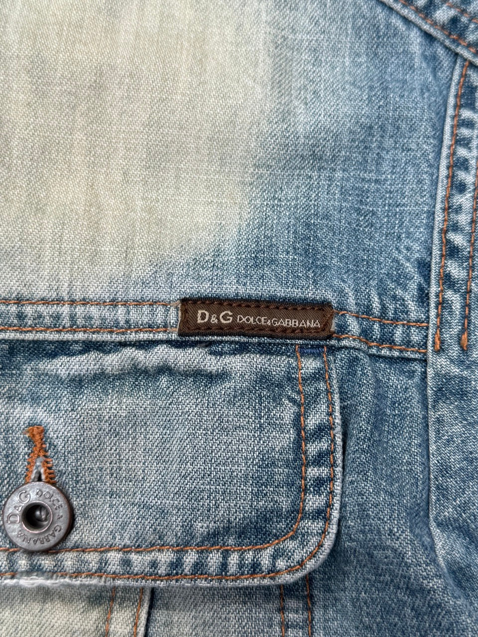 D&G 'Reggae 76' Denim Hooded Jacket